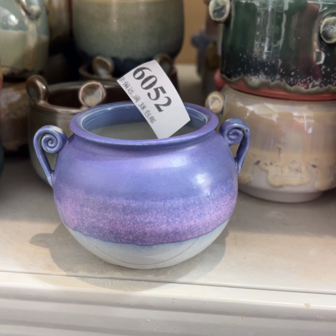 陶瓷景德镇手工花盆