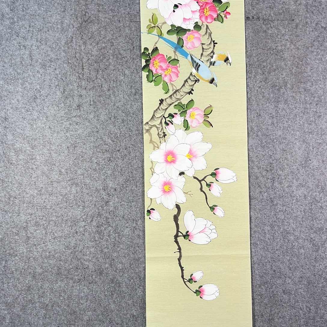 国画284 花鸟在这里生活的日子