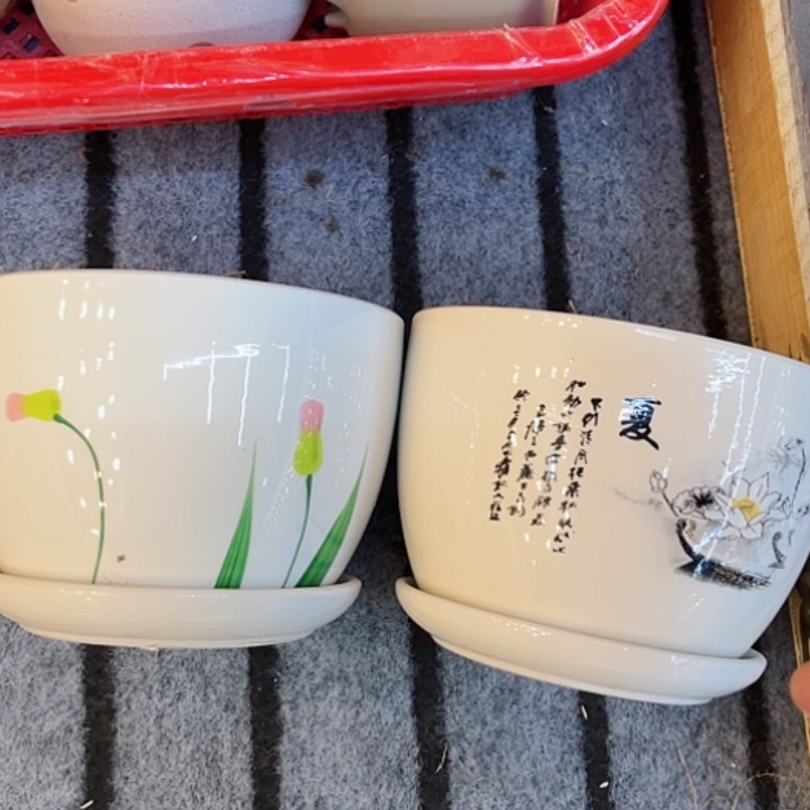 【闪购商品】陶瓷花盆