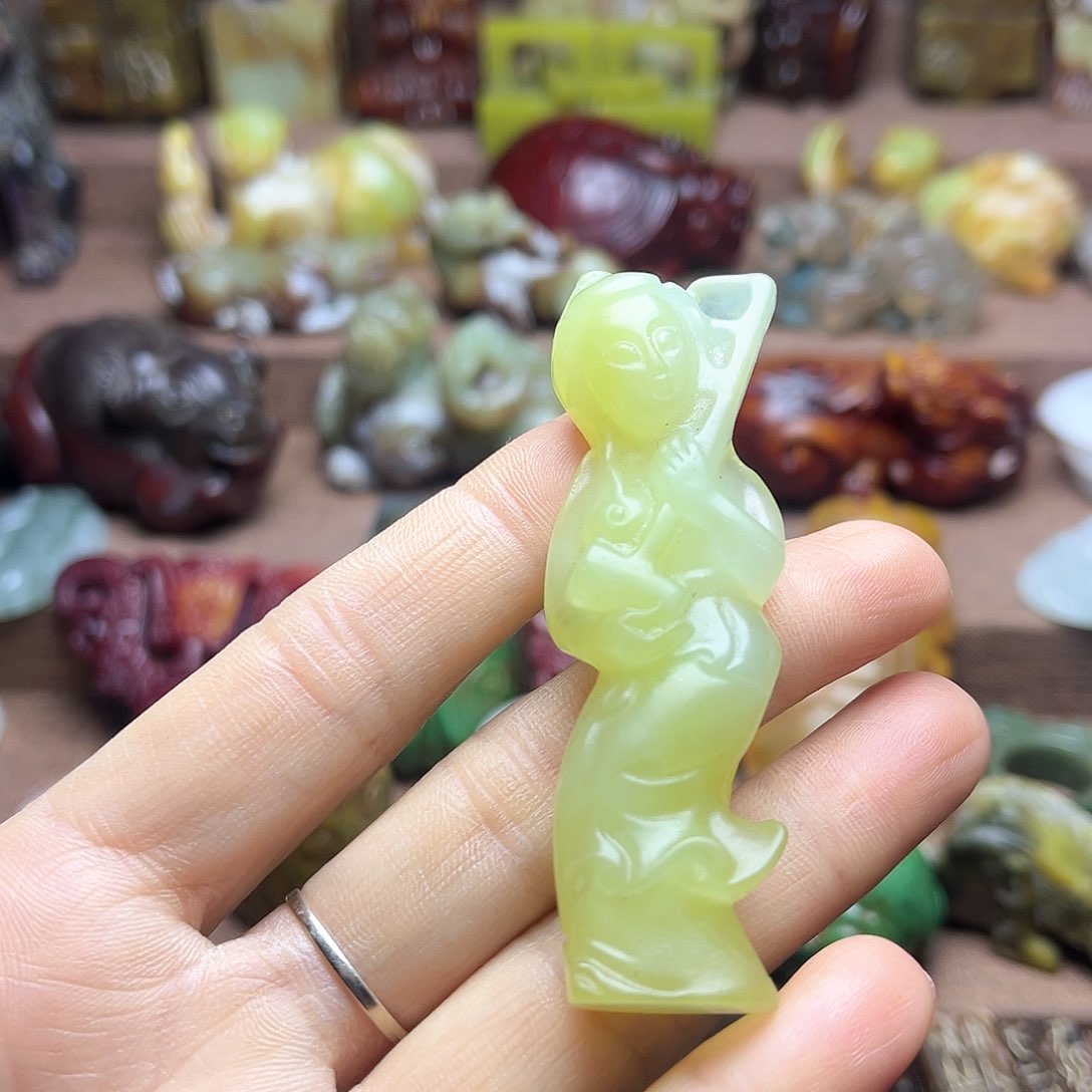 白玉菩提吊坠168。。