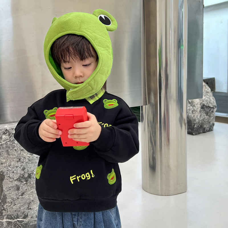 LUSON童装【拆包18】长袖圆领卫衣外套长裤90-120