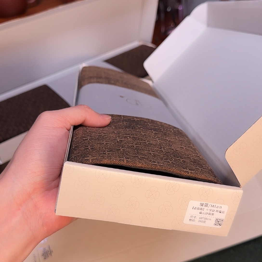 慢蓝68x38老茶客一条茶席