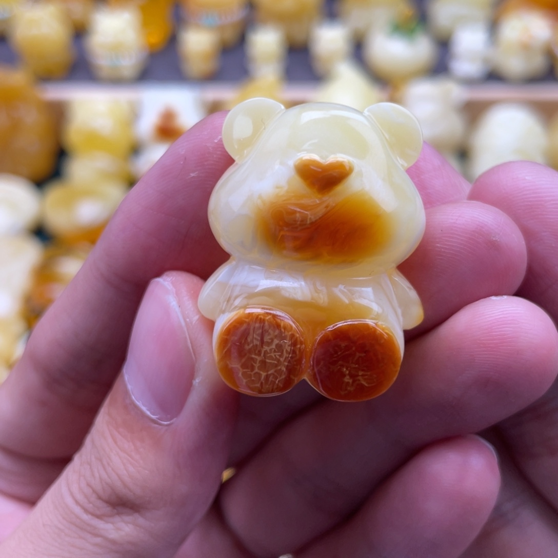 琥珀未镶嵌裸石蜜蜡