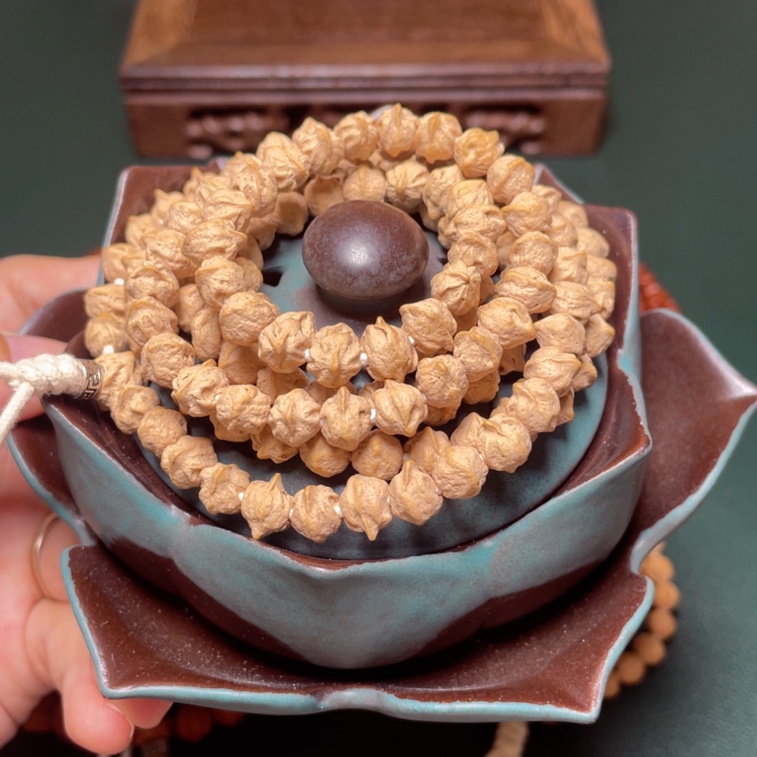 吊坠柏香籽/百香籽金蟾长串