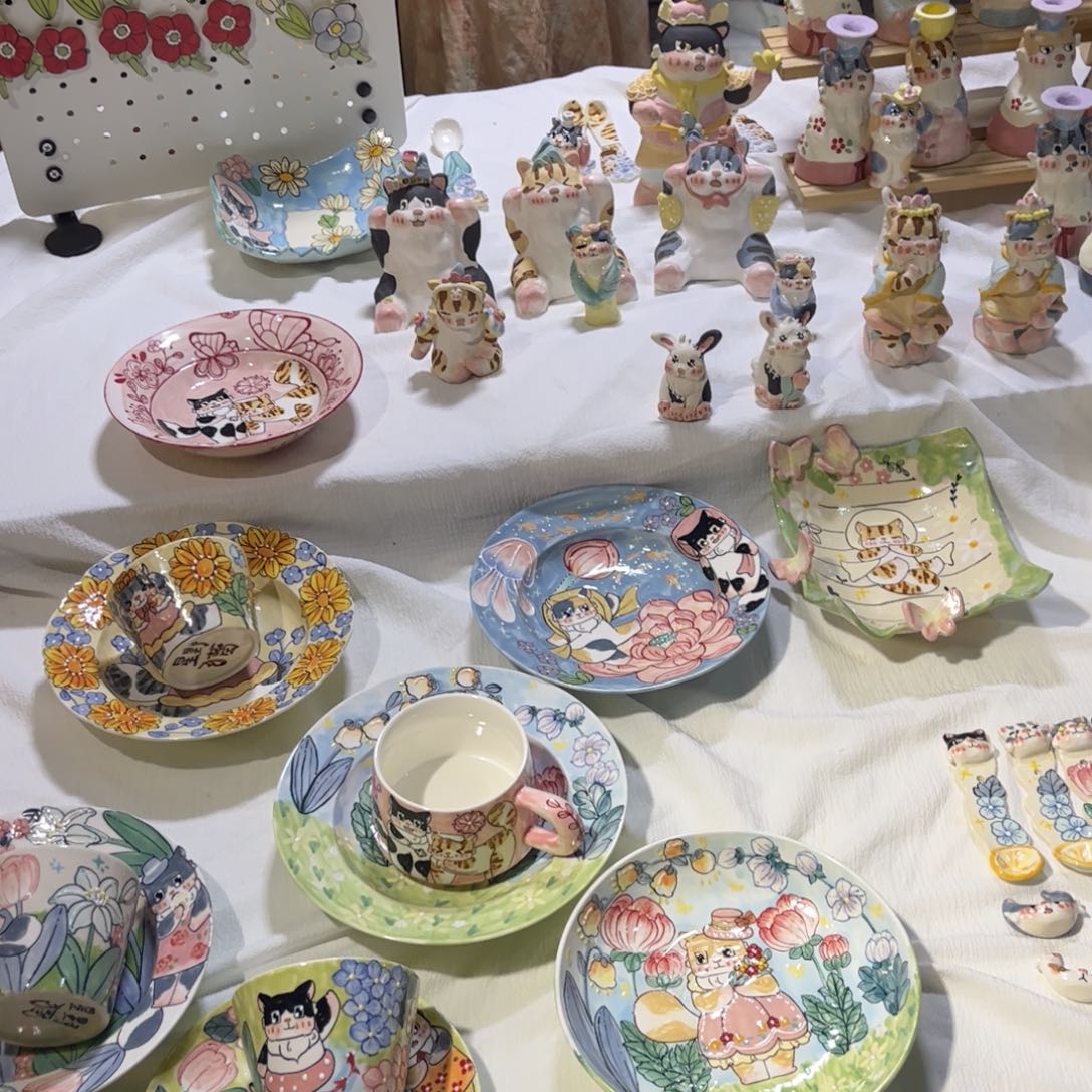 瓷片8816一起逛集市啦