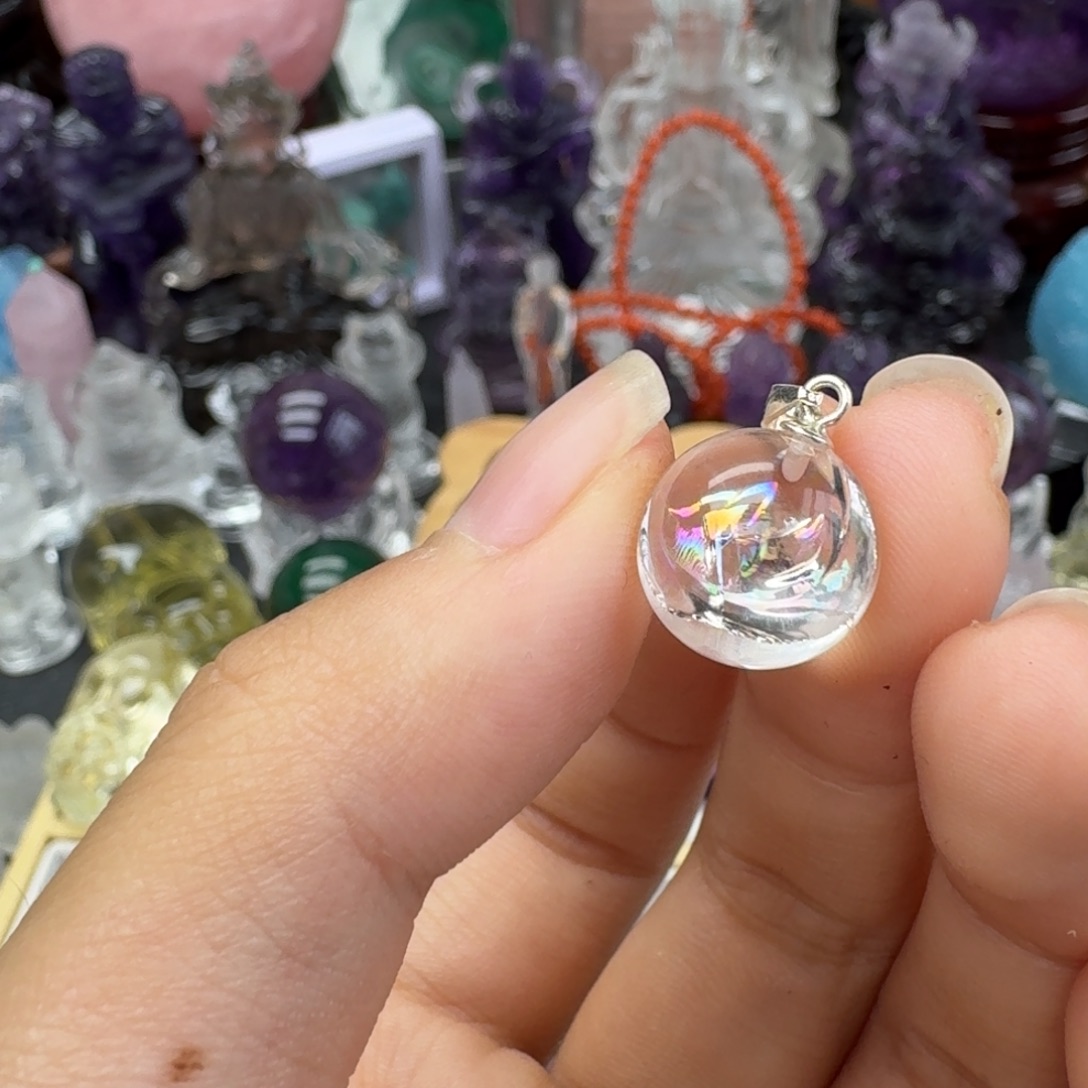未镶嵌水晶珠宝半成品