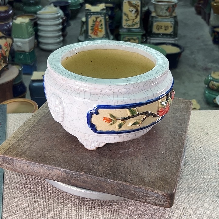 泳坤堂石湾盆陶瓷