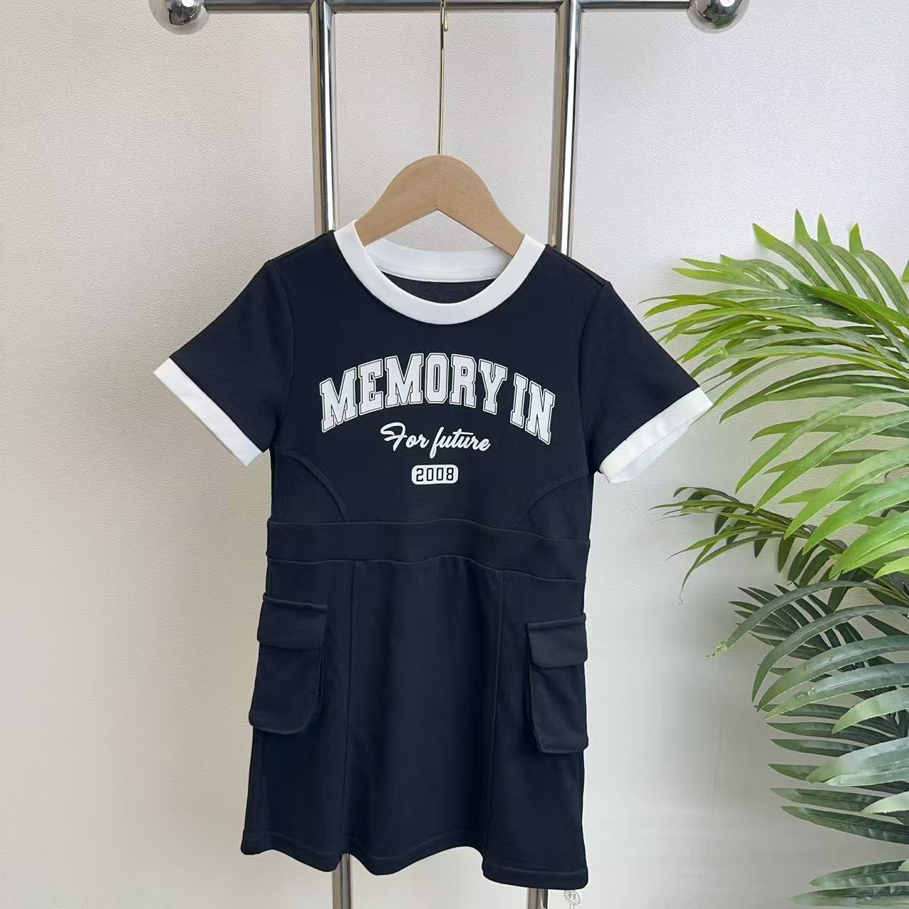 【1040】黑色连衣裙B0-9