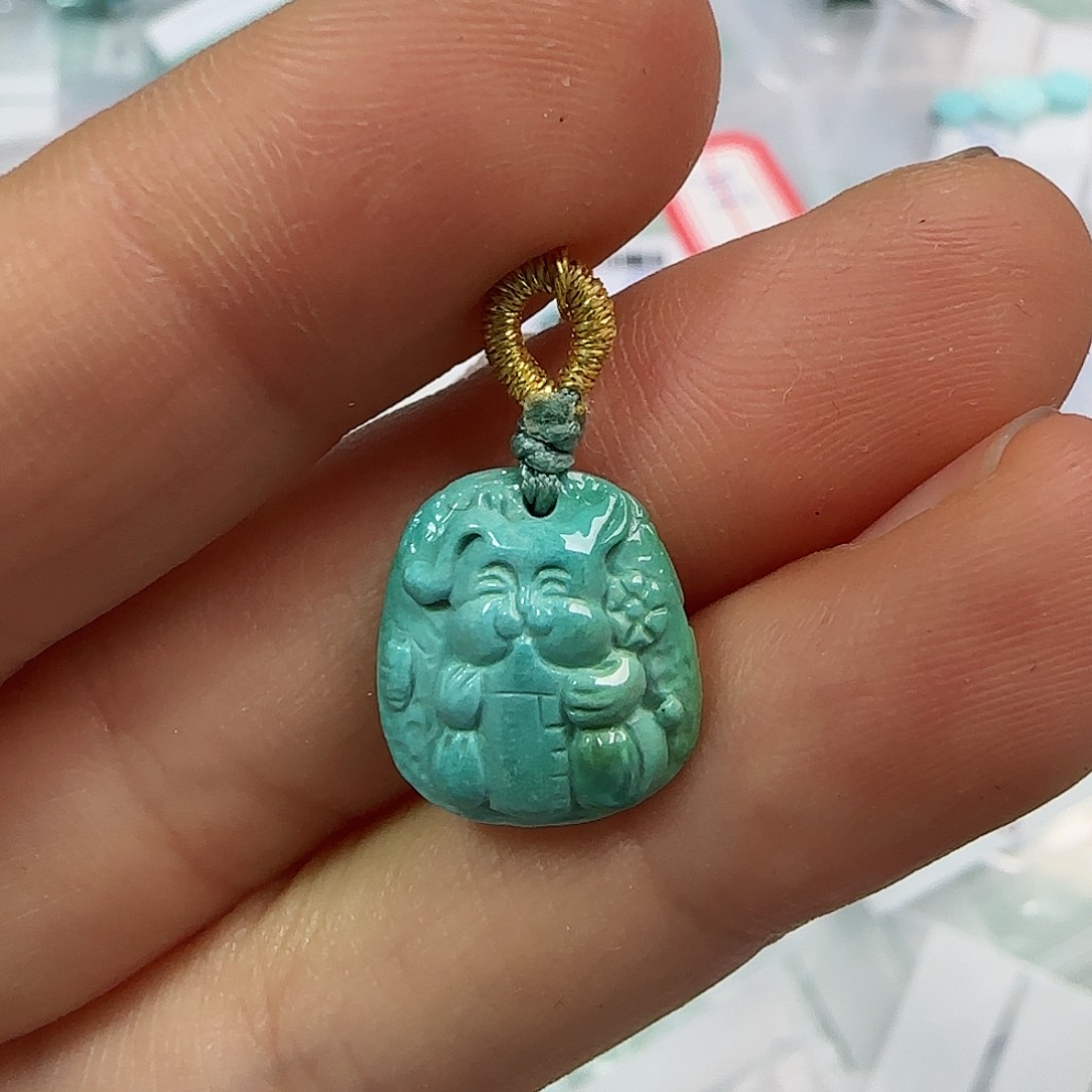 绿松石珠宝半成品未镶嵌