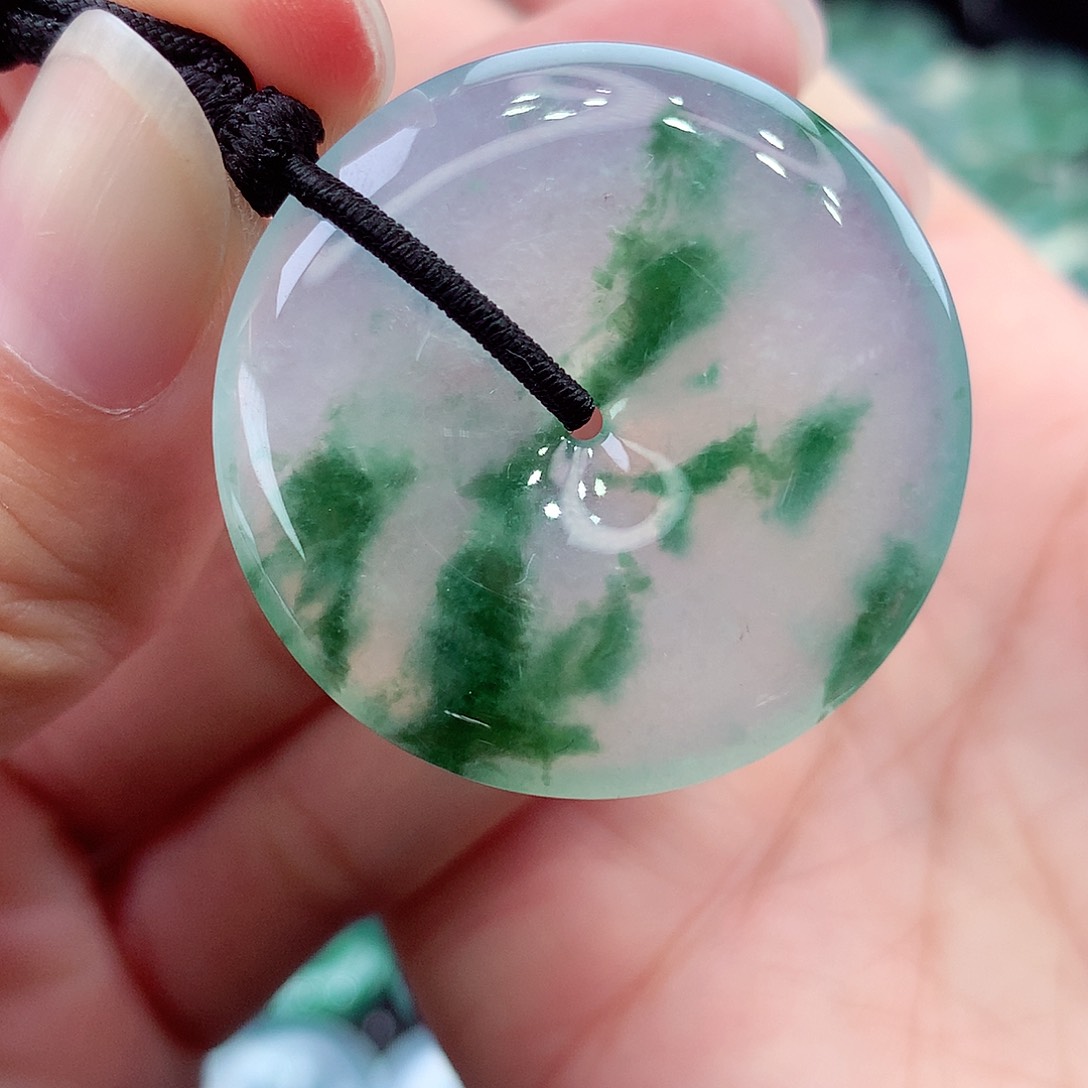 颈饰未镶嵌翡翠编号24尺寸34.1-5.6