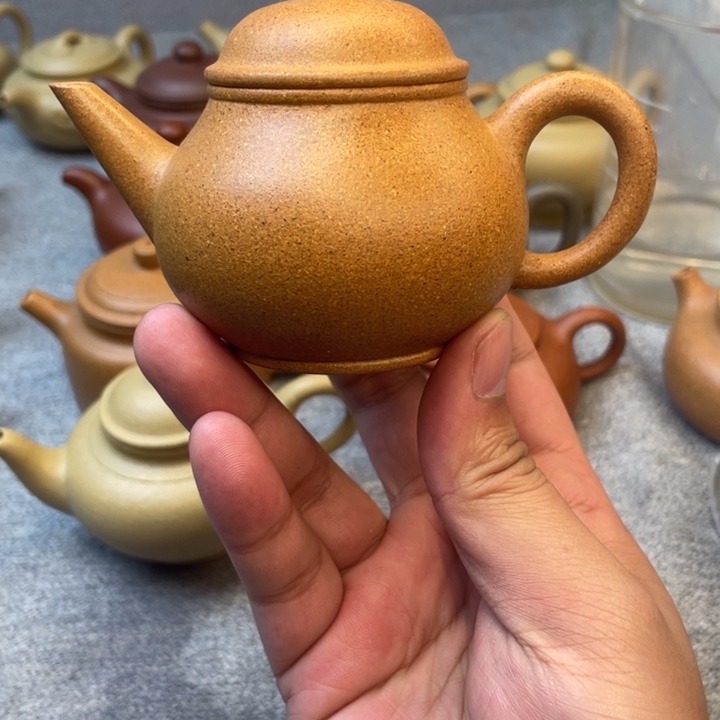 紫砂茶壶L*L全手工芭乐