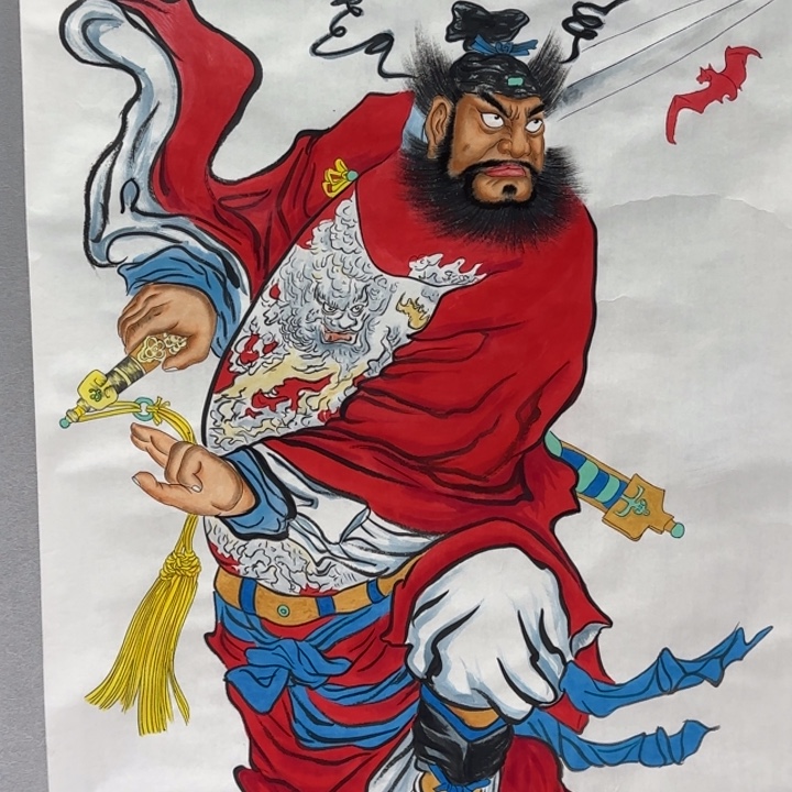 夏***国画手绘国画作品欣赏