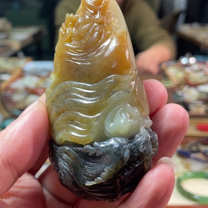 颈饰未镶嵌和田玉