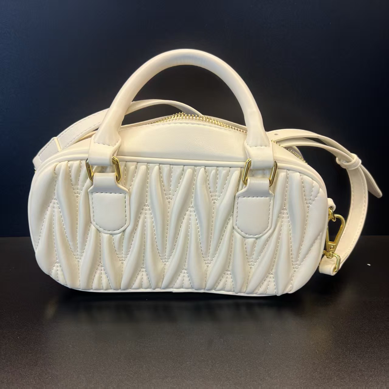 【褶皱保龄球】SICECD 百搭简约时尚休闲单肩斜跨女包