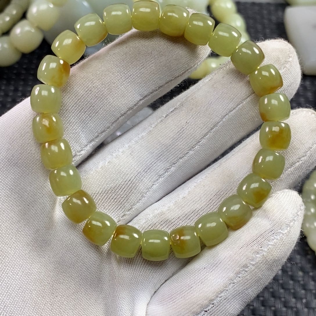 和田玉手链未镶嵌