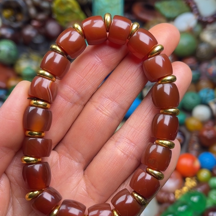 玛瑙/玉髓未镶嵌颈饰