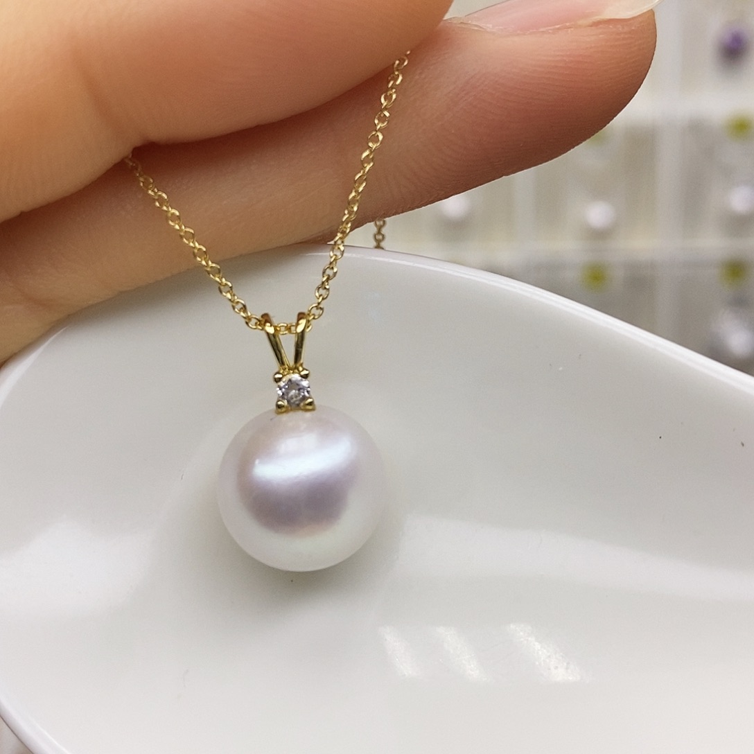 淡水珍珠合金颈饰
