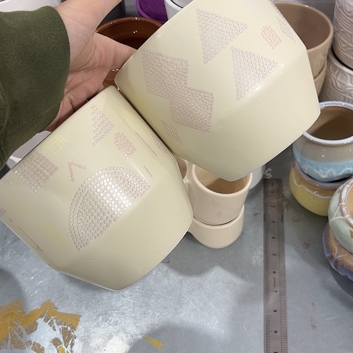 陶瓷花盆全场10包邮