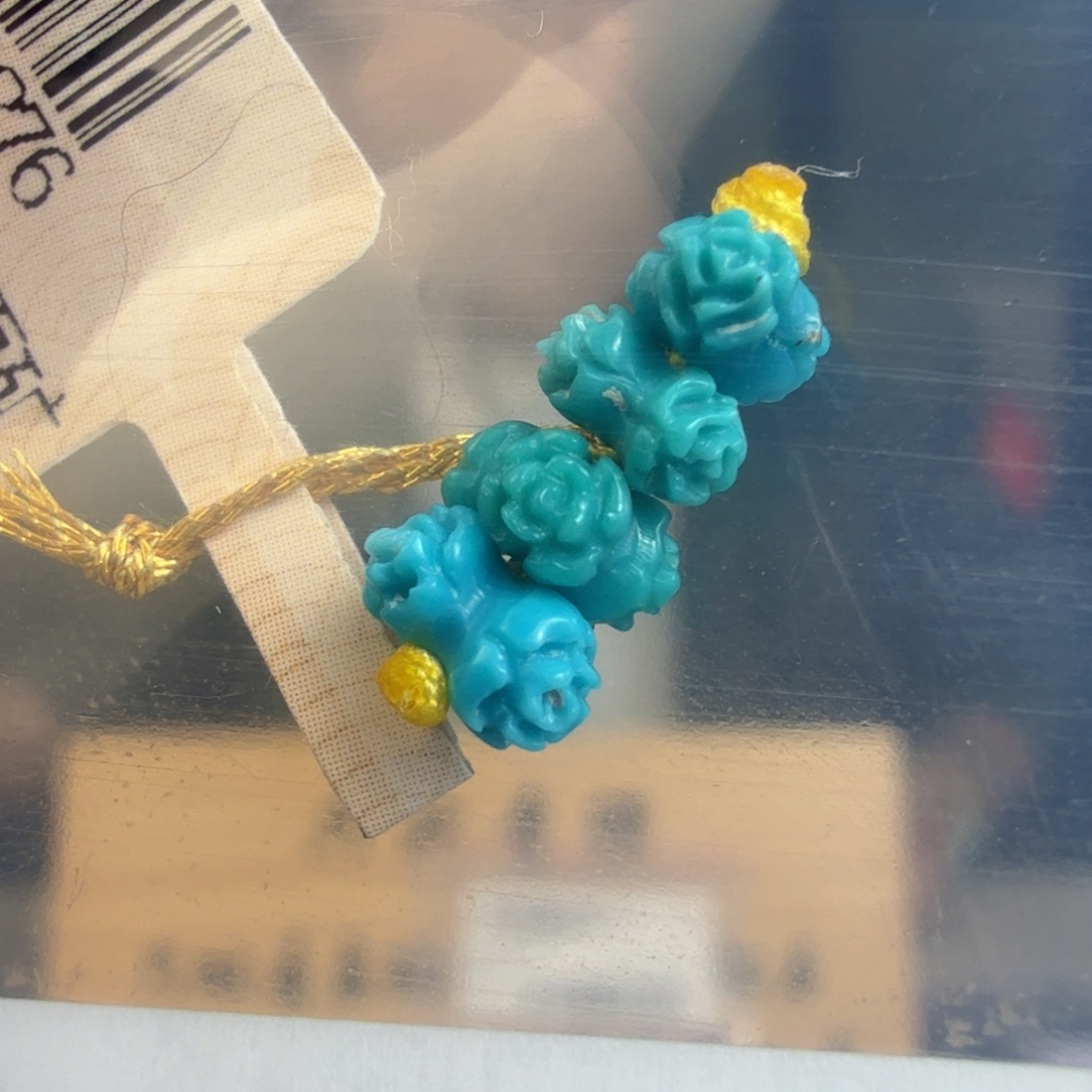 随***愿绿松石未镶嵌珠宝奇石