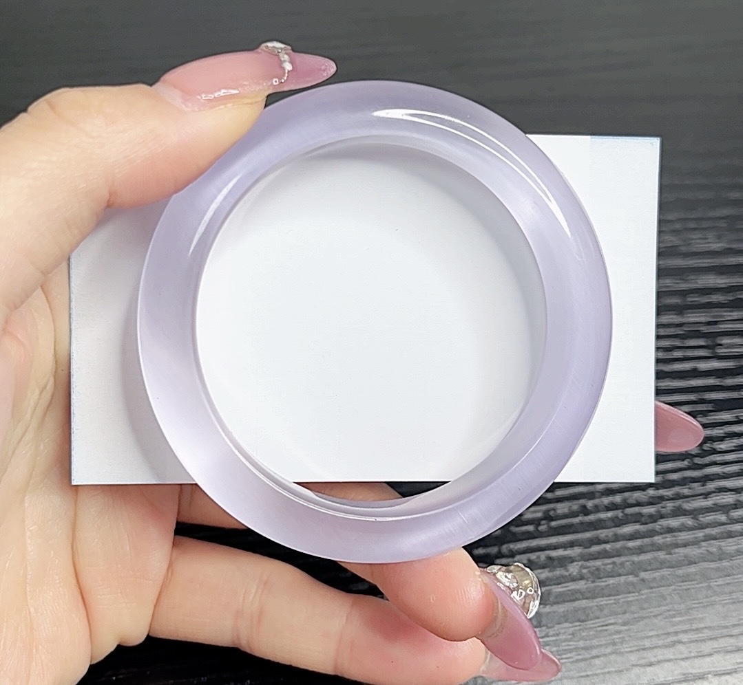   手镯61圈口冰冰紫气质优雅款