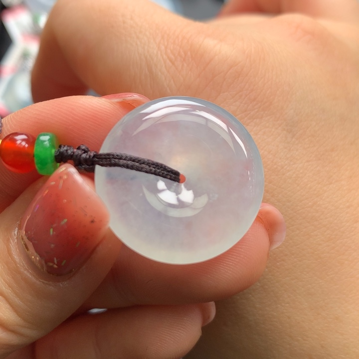 翡翠颈饰未镶嵌翡翠翡翠吊坠24-5.5