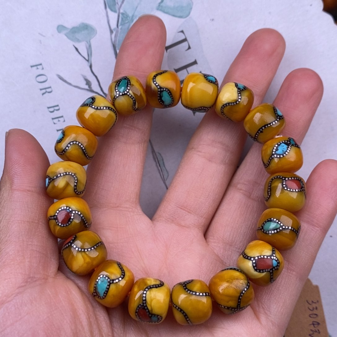 蜜蜡裸石未镶嵌阳**蜜蜡