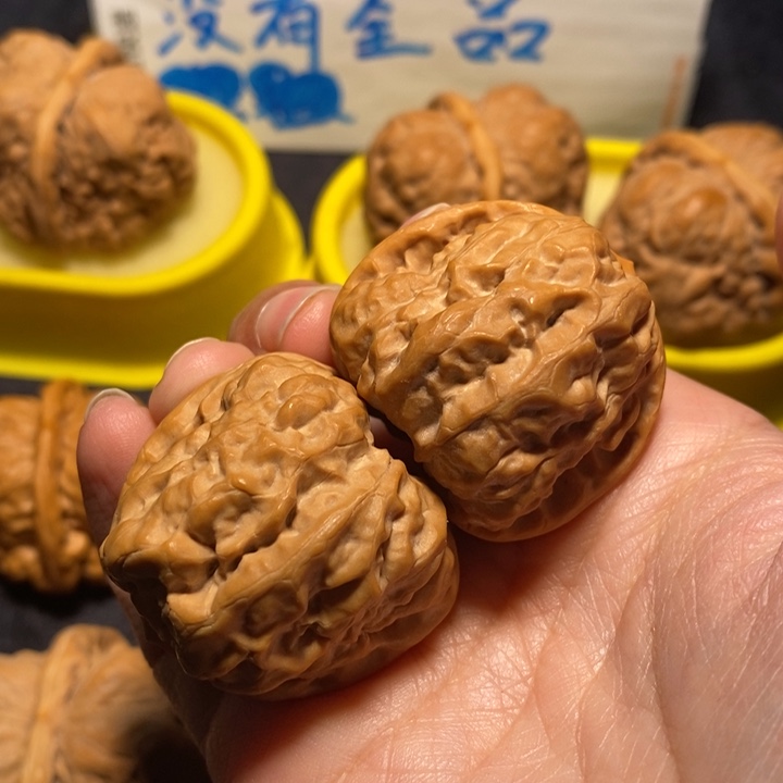 文玩核桃把件蛙蛙35➕