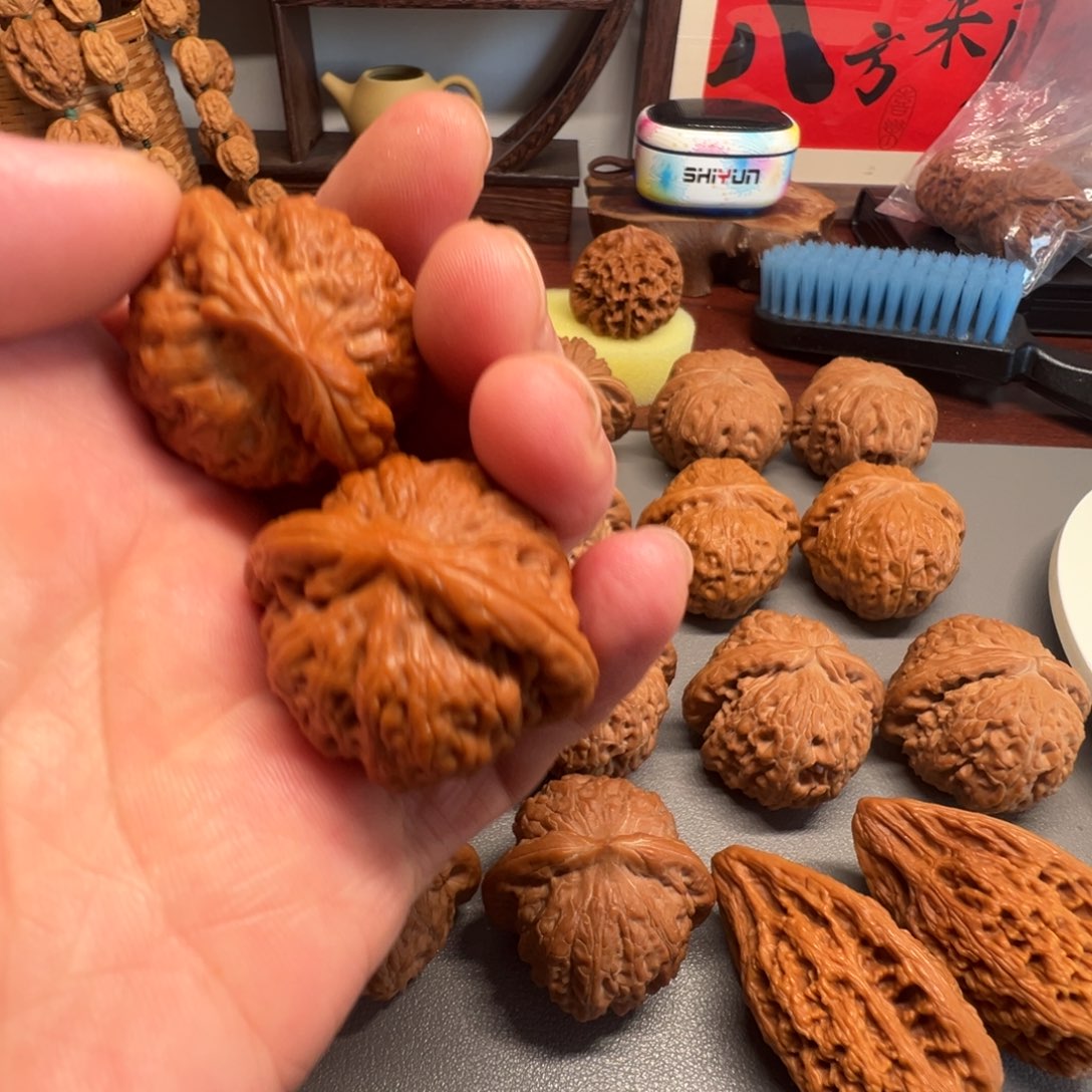 吊坠文玩核桃文玩核桃金公子手把件