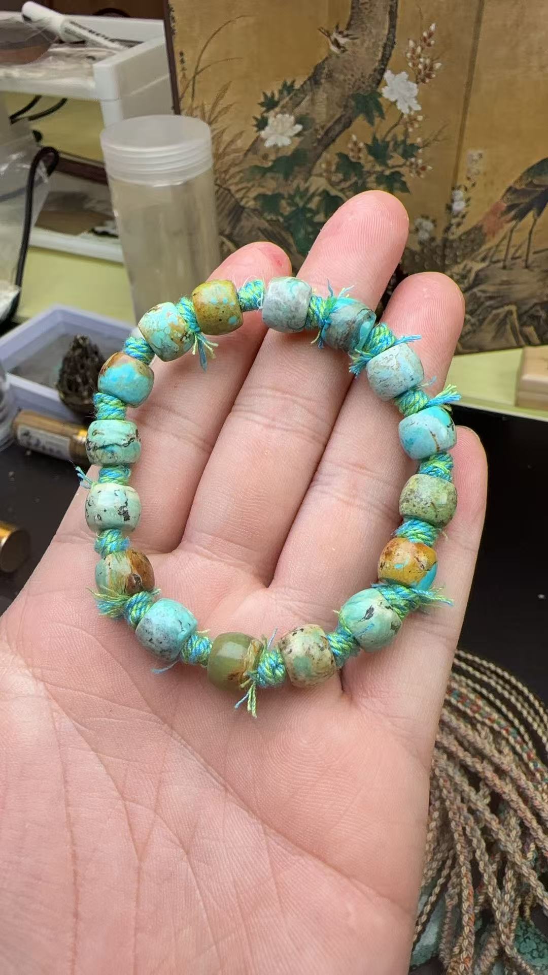 手编绳8X9直切手绳多样性发其一