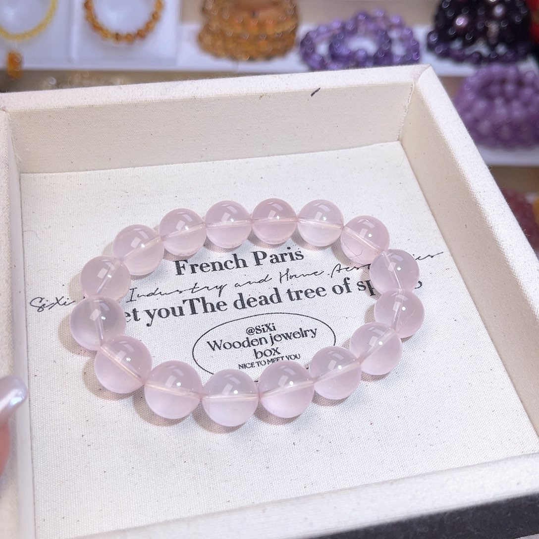 水晶手串未镶嵌K****l天然水晶13.5mm