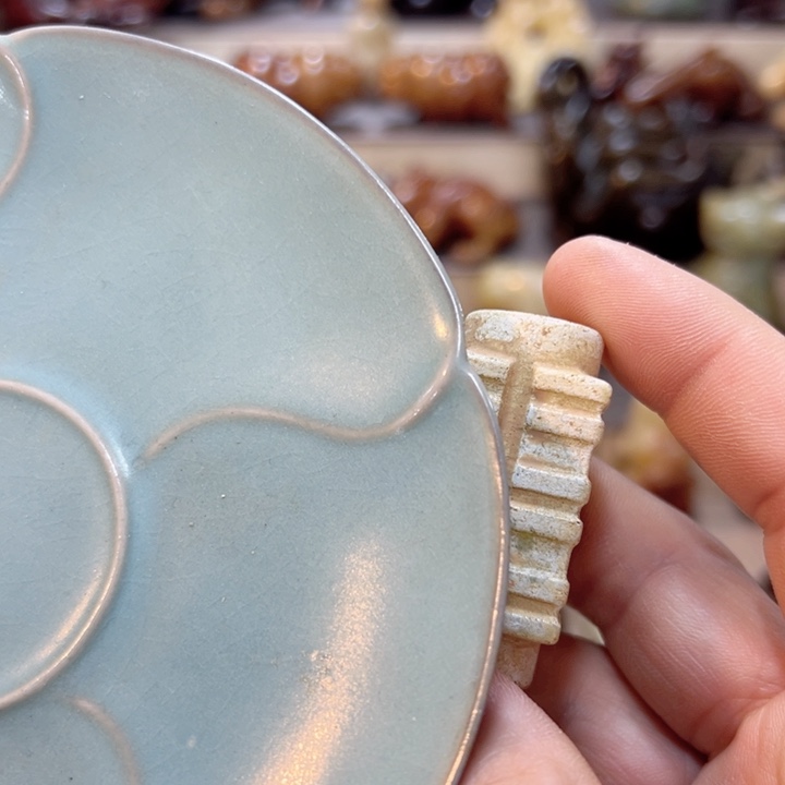 摆件摆件罐盛宝斋物件