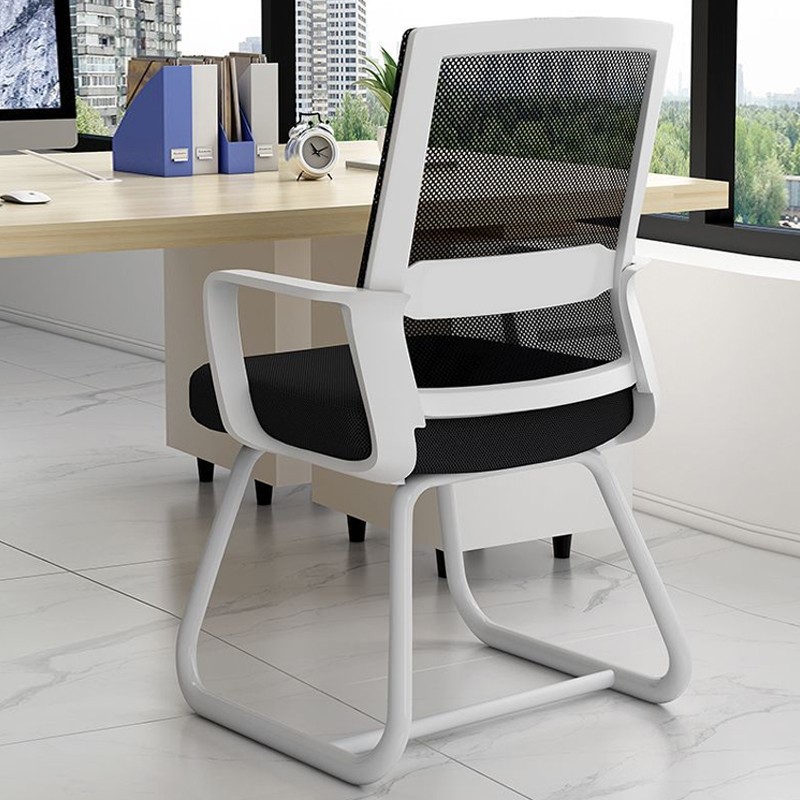 新疆包邮电脑椅家用办公椅会议椅靠背学生宿舍弓形座椅升降转椅子