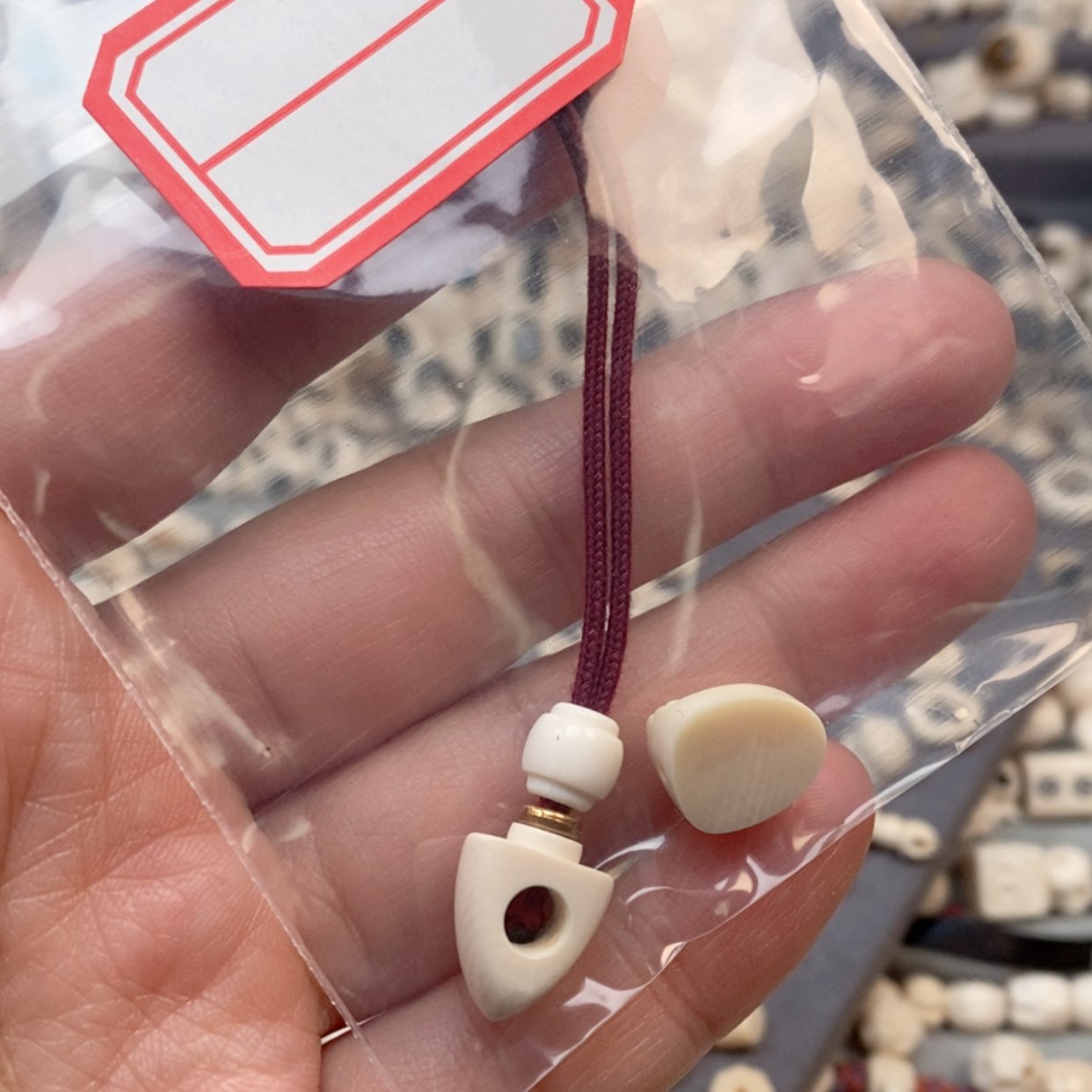 【闪购商品】无非金属青***爷猛犸牙