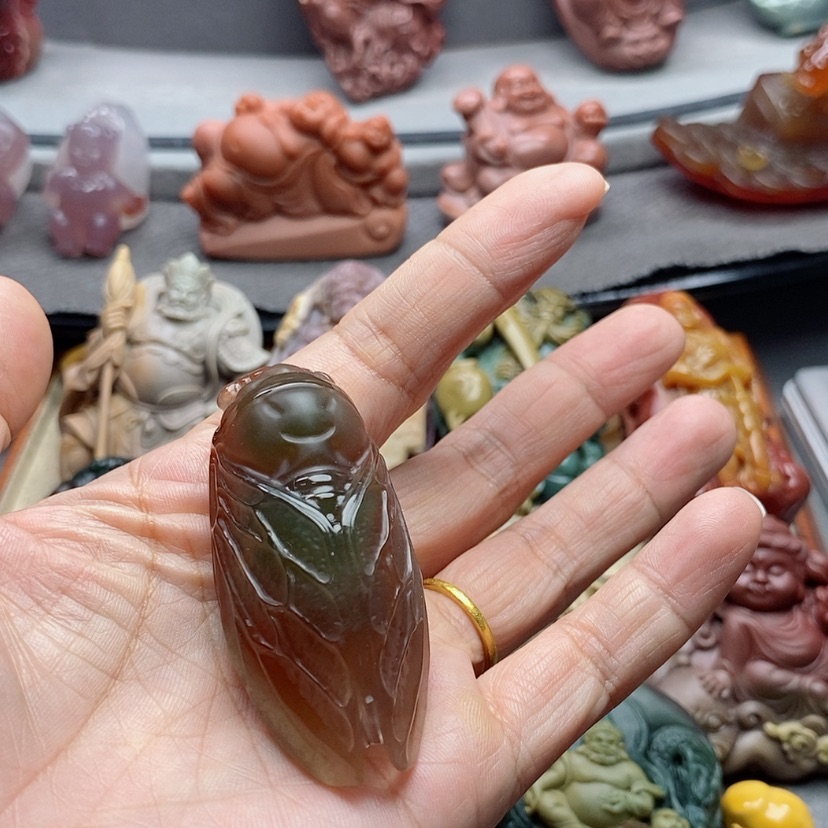 【闪购商品】未镶嵌吊坠定制玛瑙