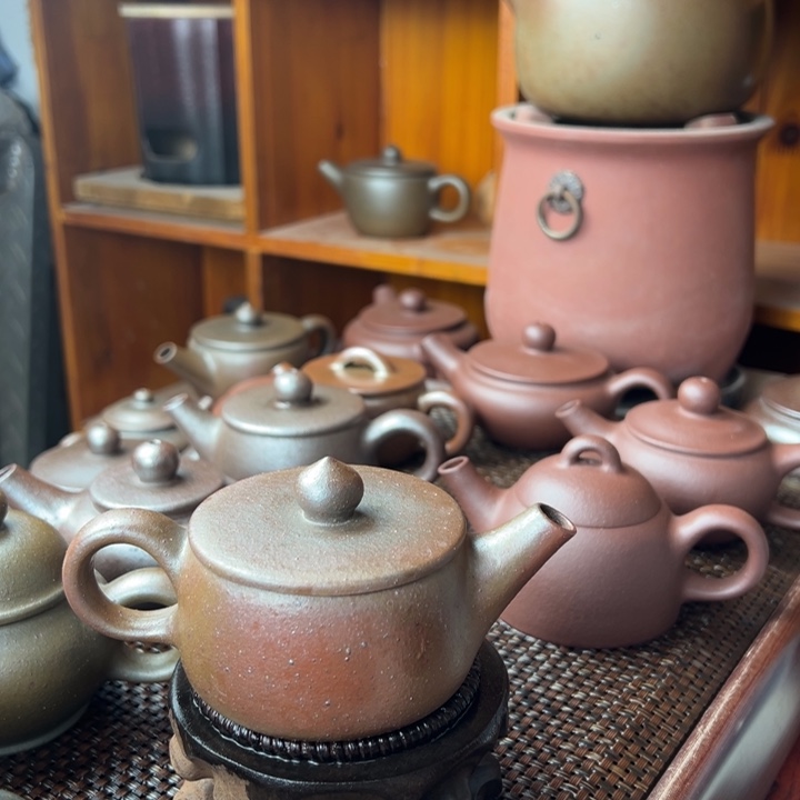 紫砂茶壶紫砂壶匣钵柴烧壶