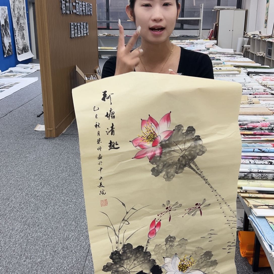 国画国画作品纯手绘
