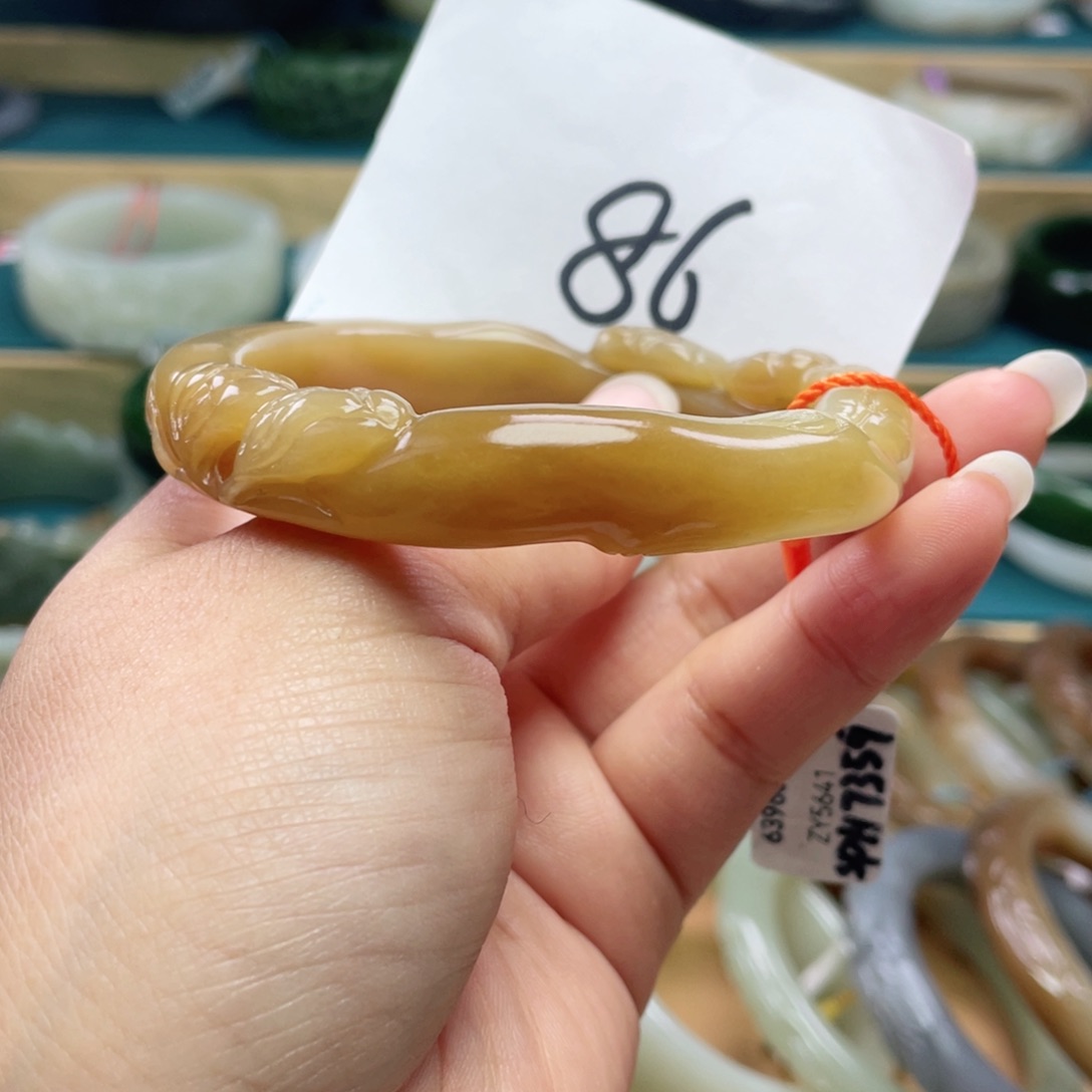 未镶嵌手镯和田玉圈口58