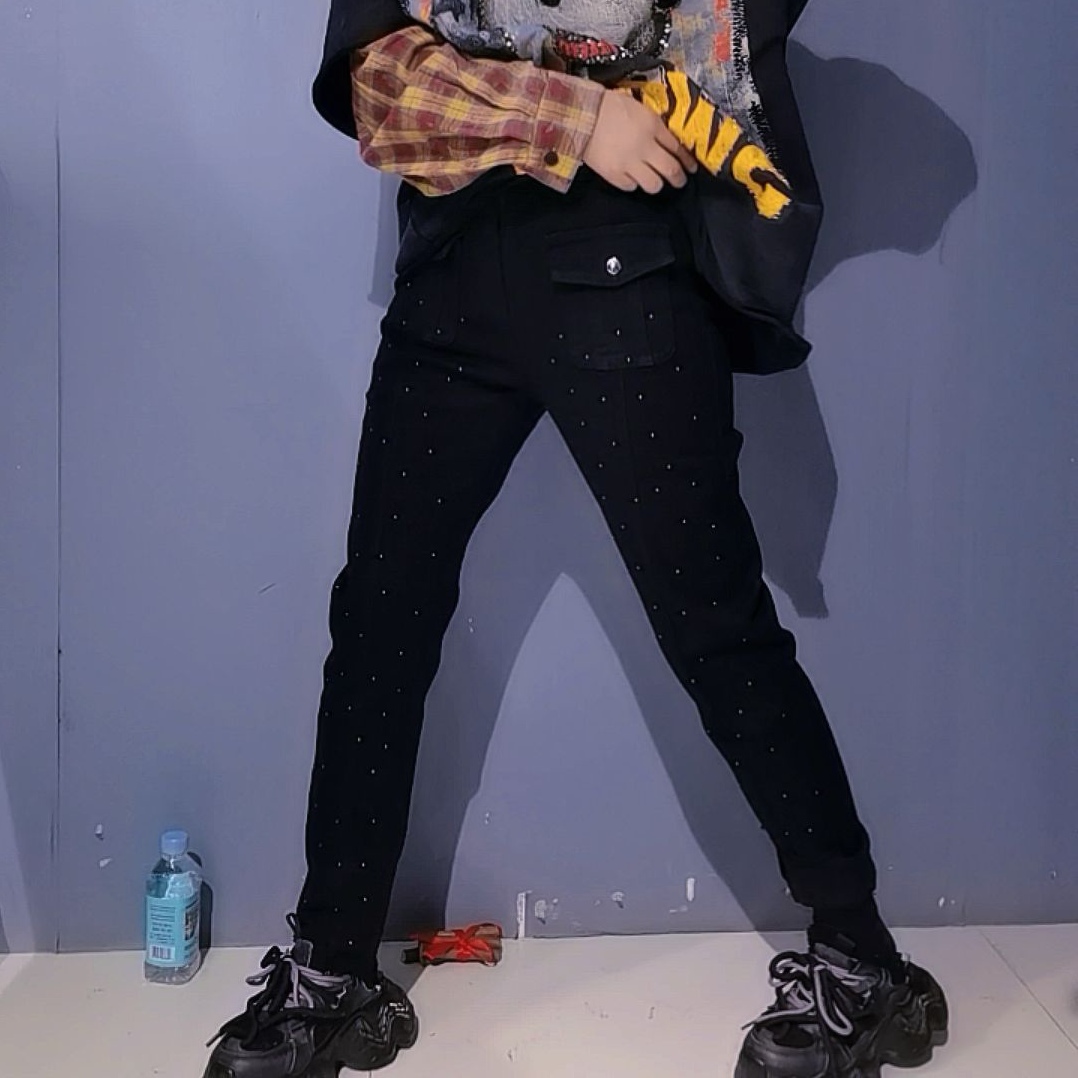 时尚潮牌高弹显瘦洋气舒服百搭打底裤