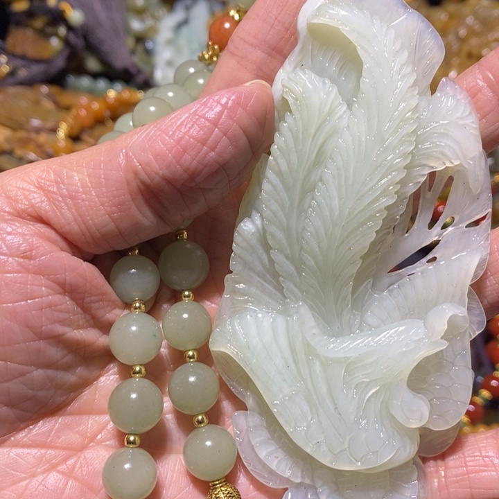 岫玉岫玉吊坠未镶嵌