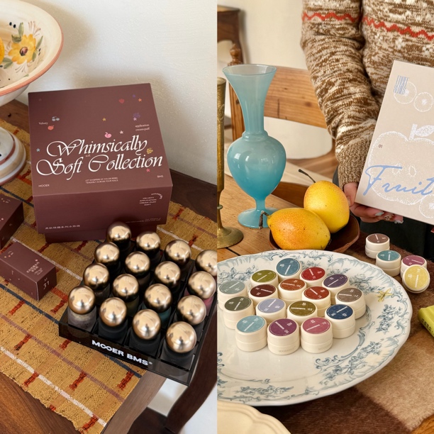 墨尔色彩&榴莲少女12.11生日专场秋冬系列美甲素材晕染液工具