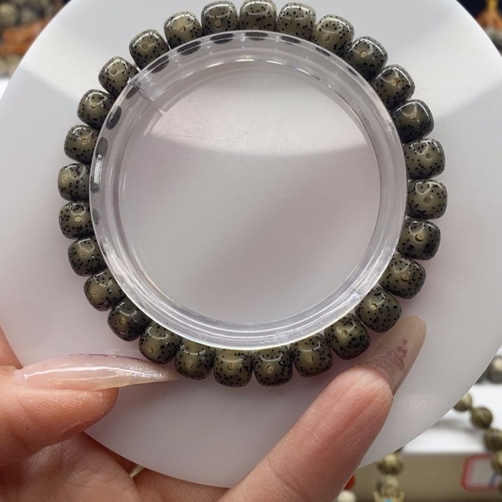 星月菩提手串8绿冰