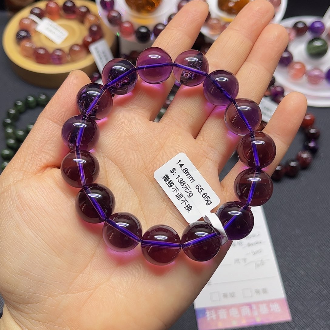 M****水晶手链未镶嵌天然水晶