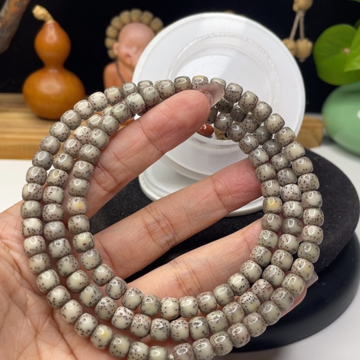 以***见星月菩提吊坠6-7 糯冰月朗星稀