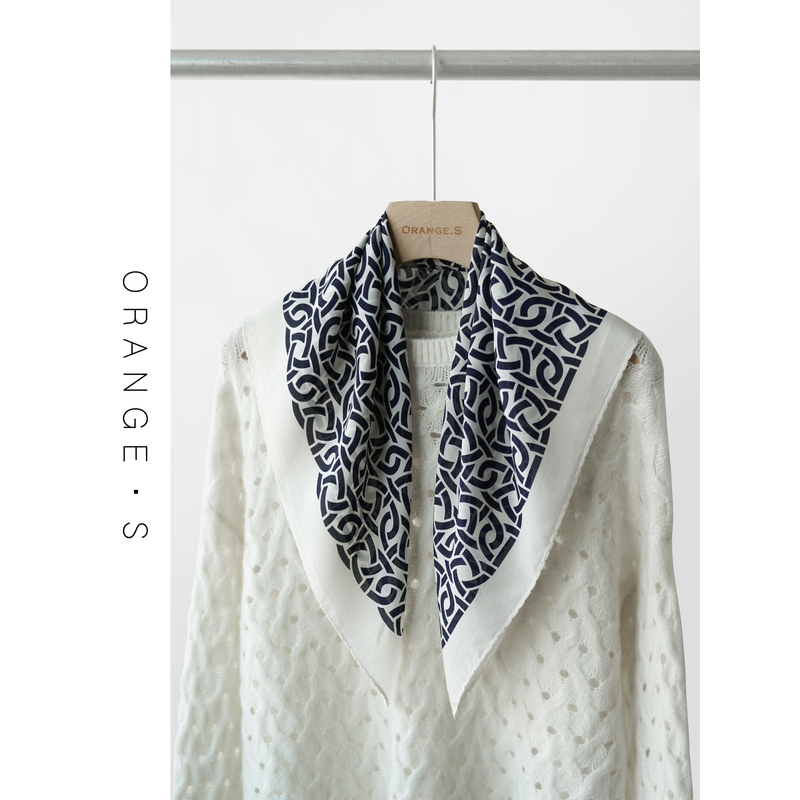 真丝双绉！【质感老钱】时尚百搭100%桑蚕丝围巾丝巾中方巾女64cm