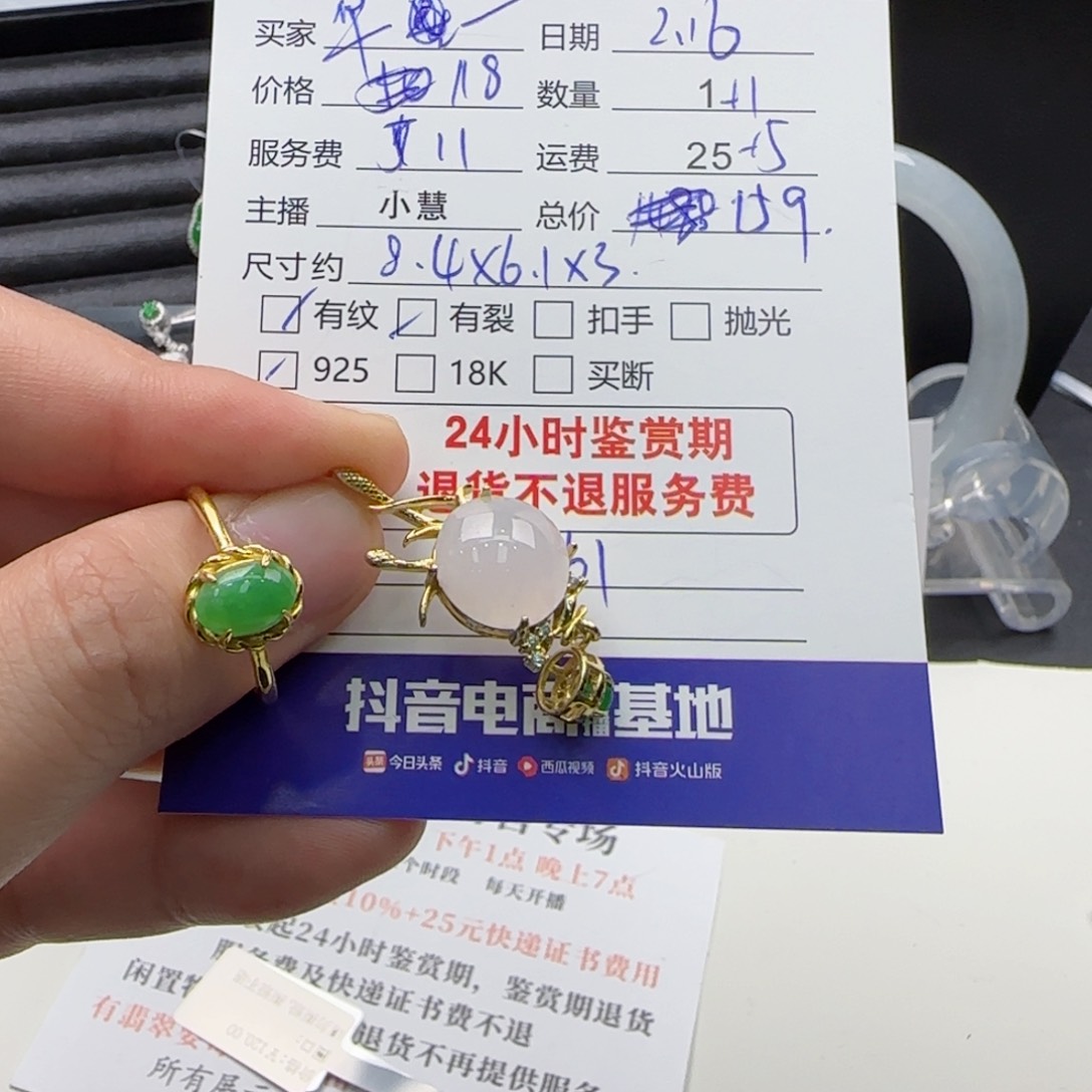 翡翠颈饰银S925镶嵌?*翡翠