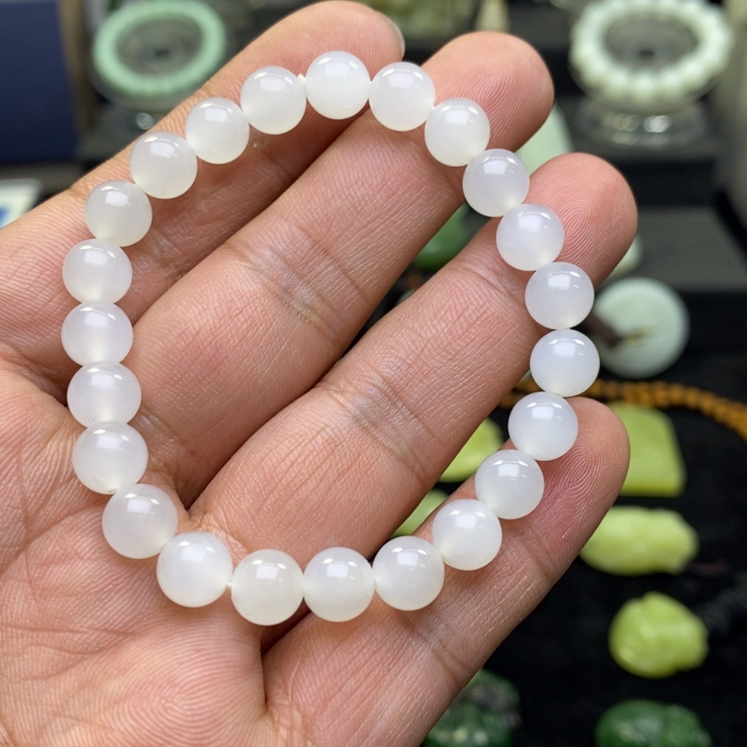 和田玉未镶嵌吊坠(不含链)