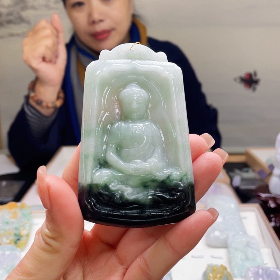 翡翠吊坠(不含链)未镶嵌