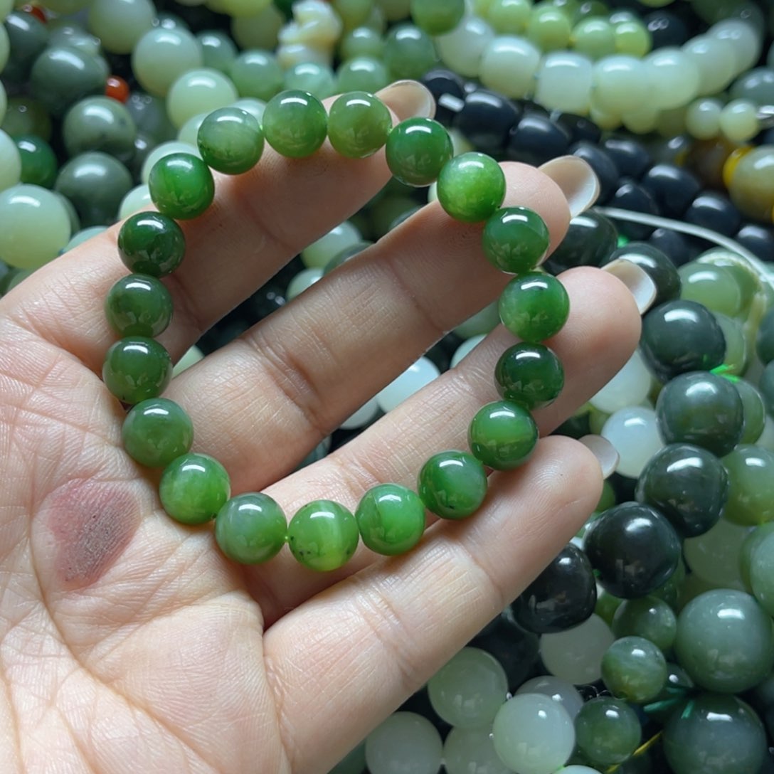 和田玉手链未镶嵌