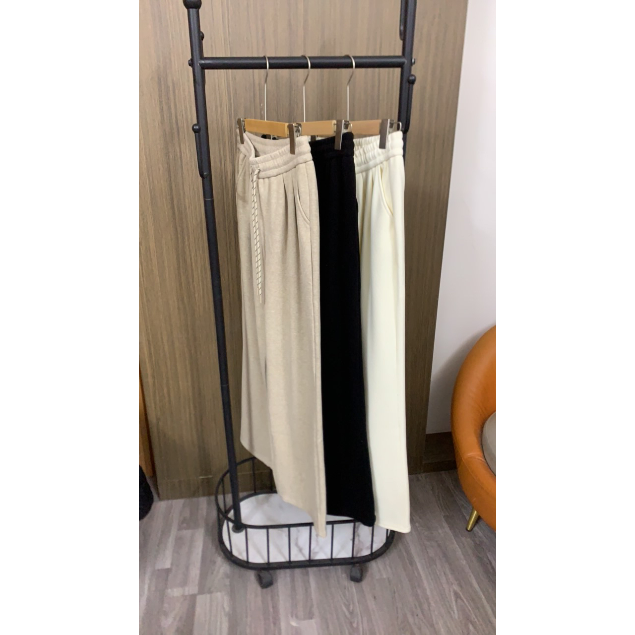 616 百搭直筒垂感加绒加厚休闲裤