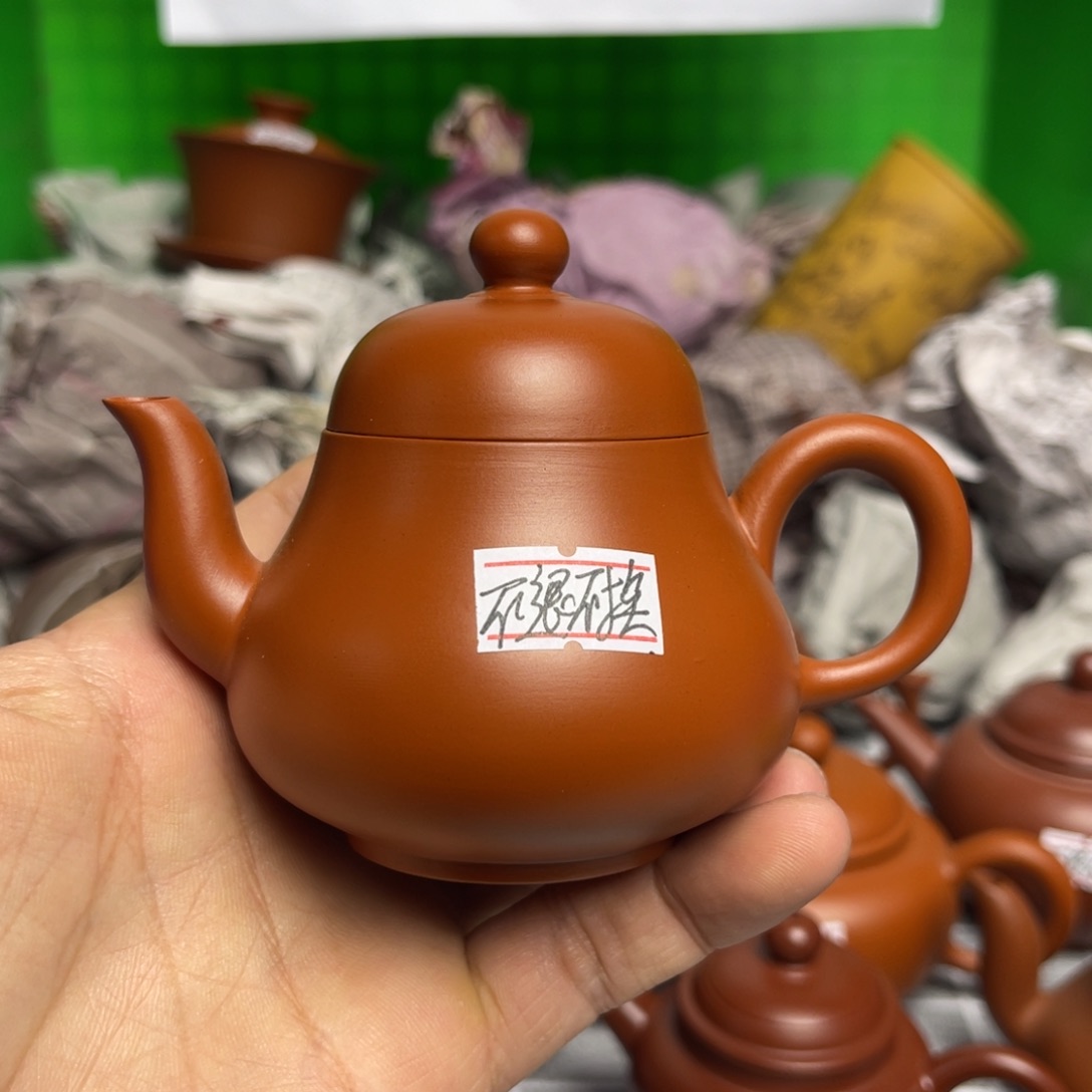 （闪购）紫砂潮州手拉壶，微瑕，不退不换（慎拍）